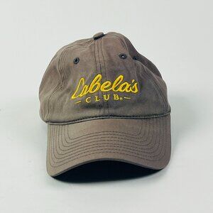 Cabela's Club Brown Cap One Size Adjustable Strapback Hat 100% Cotton Casual